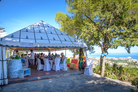 wedding in la cupula lounge spain