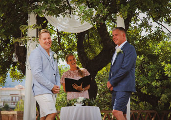 same sex wedding in spain