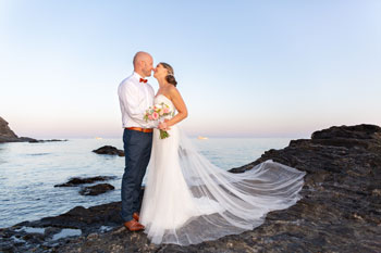 wedding ceremony on a beach in malaga
