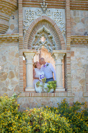 castle wedding ceremony in spain