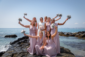 beach wedding photos