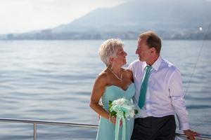 get married on a boat in spain
