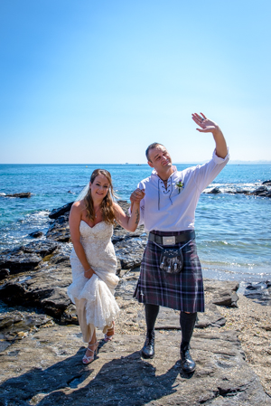 beach wedding in benalmadena
