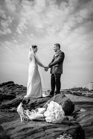 beach wedding - ceremony in spain