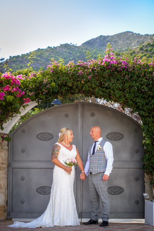 private wedding blessing  ceremony in spain
