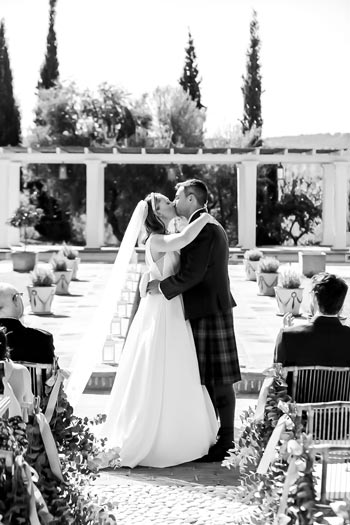 private wedding blessing  ceremony in spain