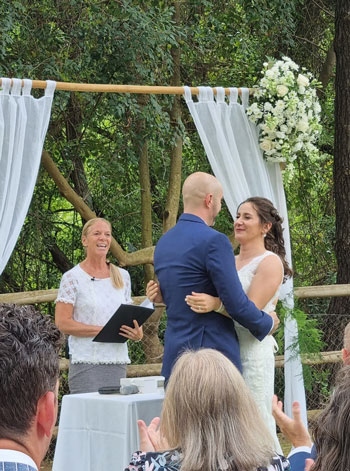 private wedding blessing  ceremony in spain