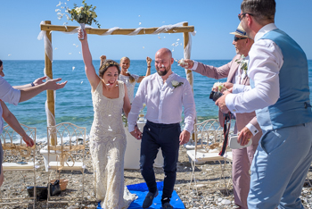 private wedding blessing  ceremony in spain