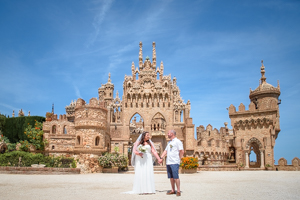 private wedding blessing  ceremony in spain