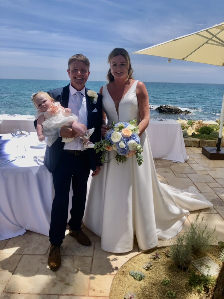 private wedding blessing  ceremony in spain