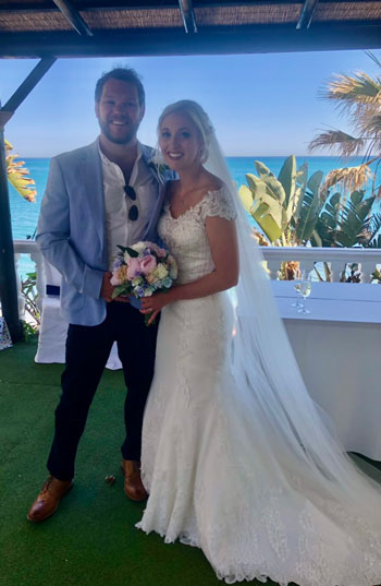 private wedding blessing  ceremony in spain
