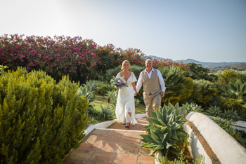 private wedding blessing  ceremony in spain