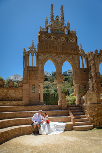 private wedding blessing  ceremony in spain