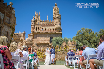 private wedding blessing  ceremony in spain