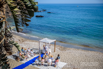 private wedding blessing  ceremony in spain