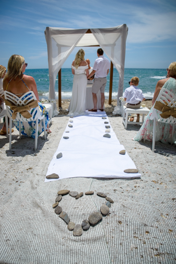 beach wedding in spain