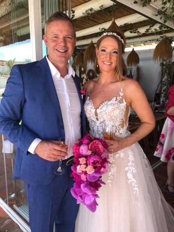 private wedding ceremony in spain