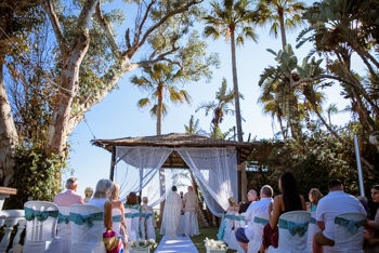 private wedding ceremony in spain