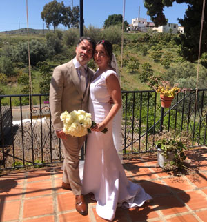 wedding in benalmadena, spain