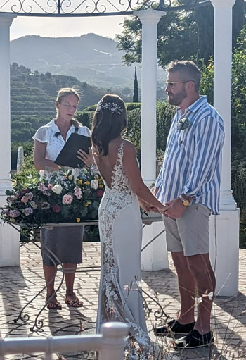 spanish countryside wedding