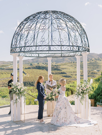 wedding in benalmadena, spain