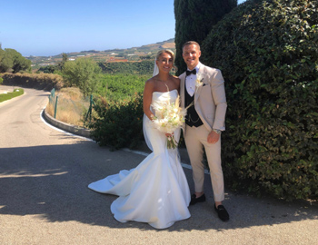 wedding in benalmadena, spain
