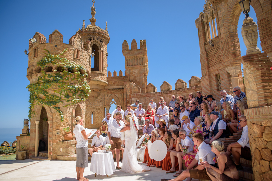 wedding in benalmadena, spain