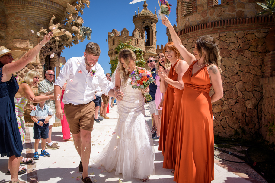 wedding in benalmadena, spain