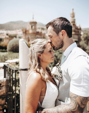 castle wedding in benalmadena, spain