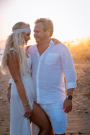 beach wedding in marbella, spain