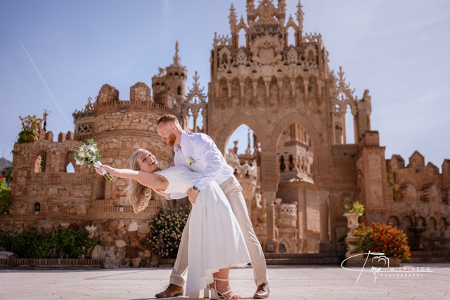 castle wedding in spain