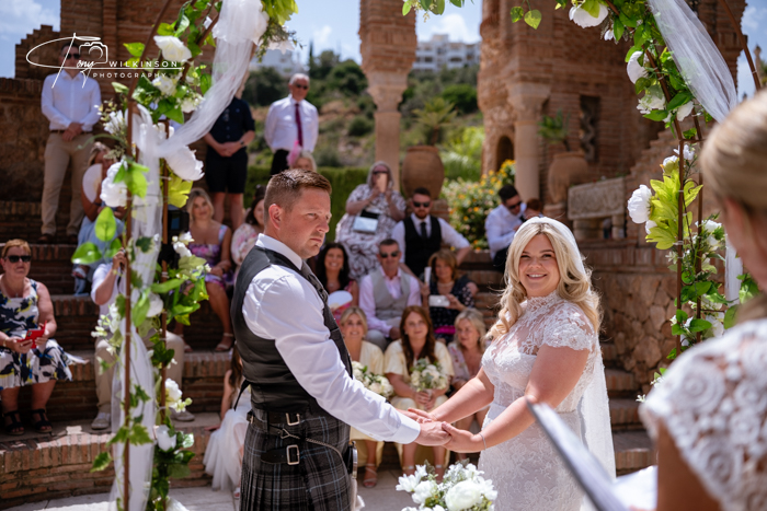 getting married in a castle in spain
