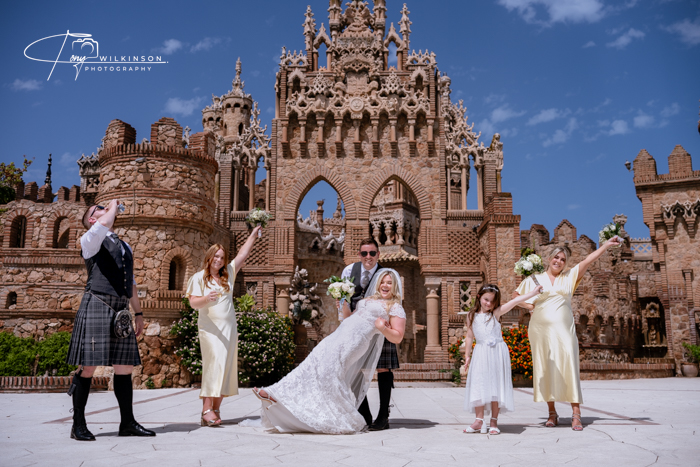 castle wedding elopement