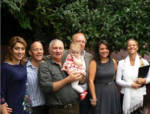 ceremony in spain for new baby