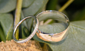 passing the rings in a wedding ceremony