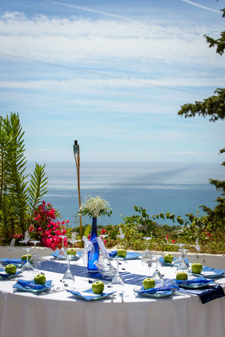 views from the wedding venue at cupula lounge